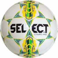 М’яч футбольний SELECT Campo Pro IMS (320) біл/жовт, 3