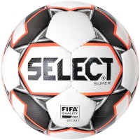 М’яч футбольний SELECT Super (FIFA Quality PRO) (011) біло/сірий, 5