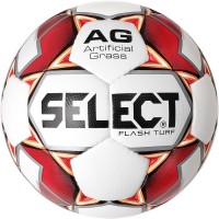 М’яч футбольний SELECT Flash Turf (IMS) (012) біло/червоний, 4