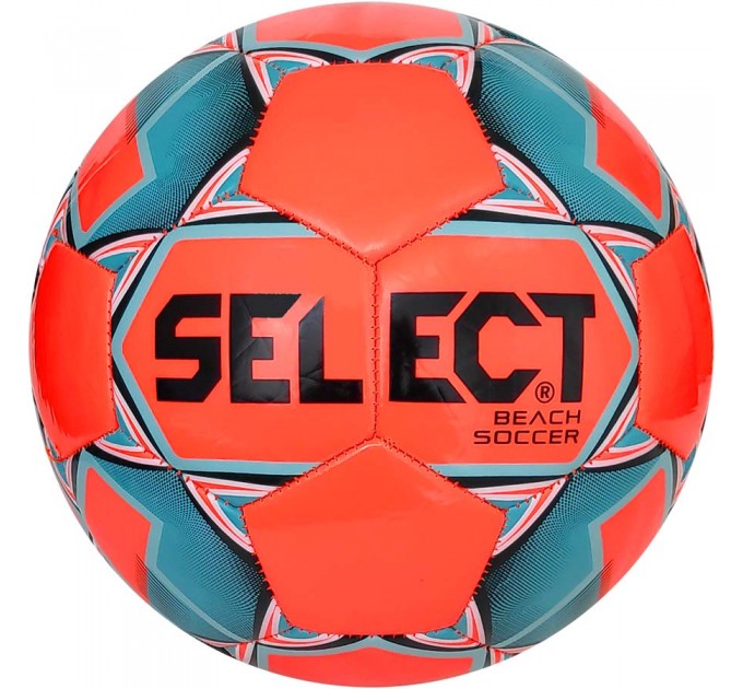 М'яч для пляжного футболу SELECT Beach Soccer (314) помаранч/синій, 5