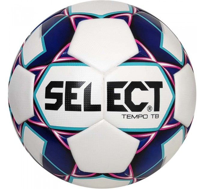 М’яч футбольний SELECT Tempo TB (IMS) (012) біл/фіолетовий, 4