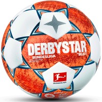 М’яч футбольний SELECT DERBYSTAR Bundesliga Brillant APS (163) біло/син/помар, 5