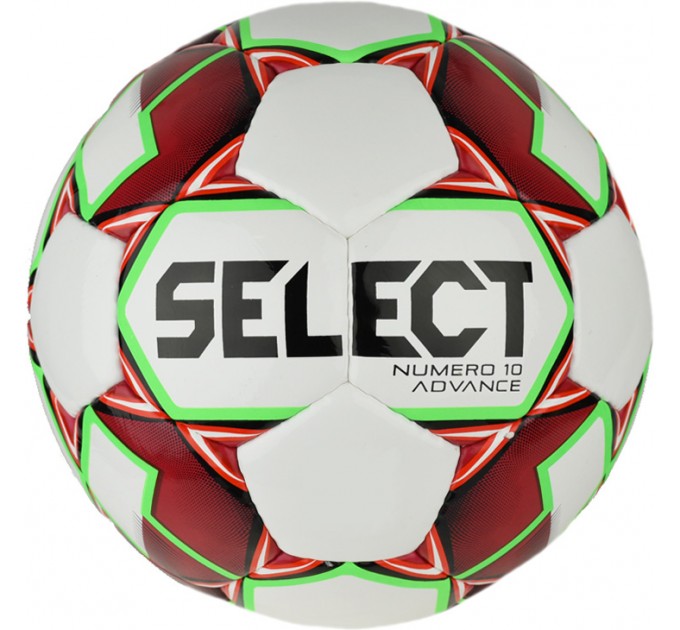 М’яч футбольний SELECT Numero 10 Advance (332) біл/червон, 4