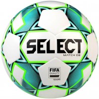 М’яч футбольний SELECT Match DB (FIFA Basic) (884) біл/зелений, 5