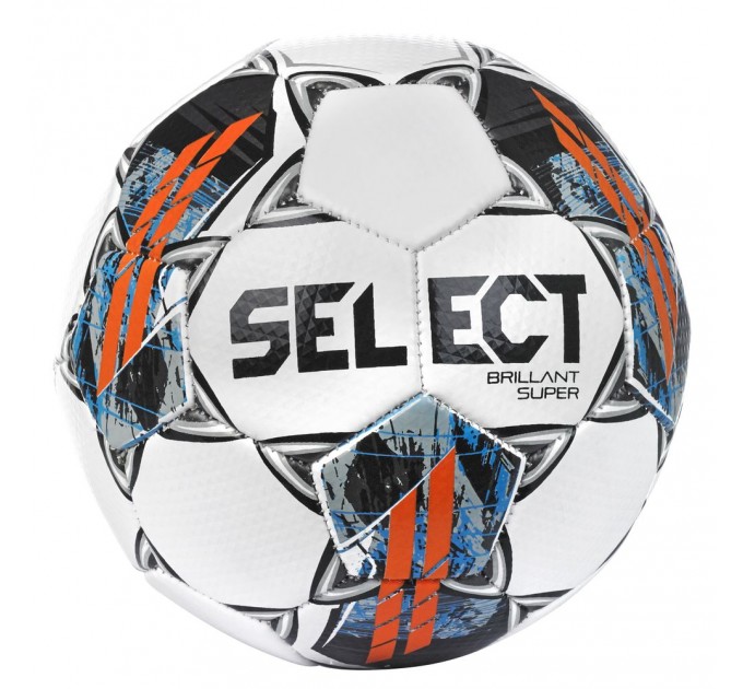 М'яч сувенірний SELECT Brillant Super Mini v22 (363) біл/сірий, 47 см