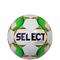 М’яч футзальний SELECT Futsal Talento 9 (327) біл/зел/помаран, 49,5-51,5