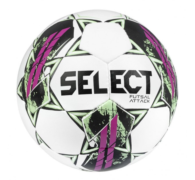 М'яч футзальний SELECT Futsal Attack v22 (419) біл/рожев