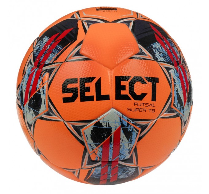 М’яч футзальний SELECT Futsal Super TB (FIFA QUALITY PRO) v22 (488) помаранч/червон