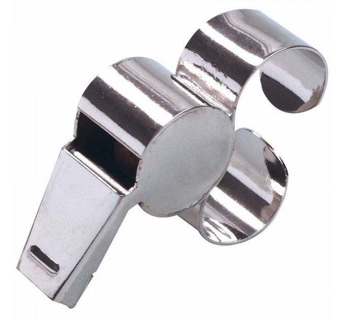 Свисток SELECT Referee whistle with metal finger grip (018) металевий