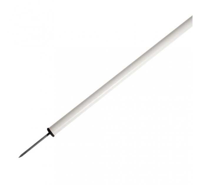 Кутовий флагшток з металевим наконечником SELECT Corner pole with metal tip (011) сірий