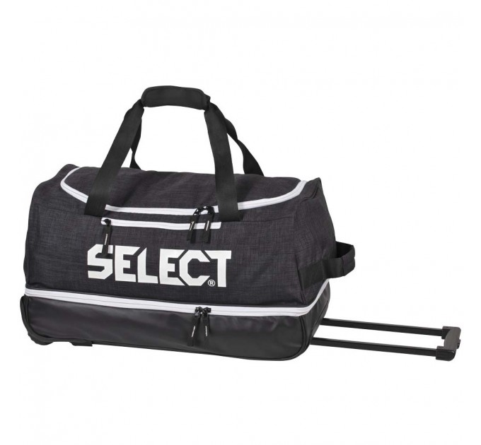 Спортивна сумка SELECT Lazio Travelbag w/wheels (010) чорний, 50L