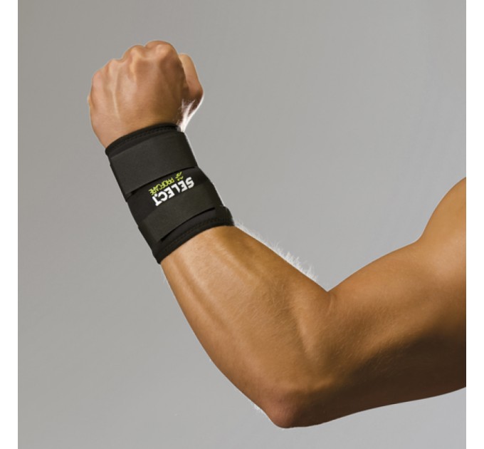 Напульсник SELECT 6700 Wrist support (228) чорн/зел, M/L