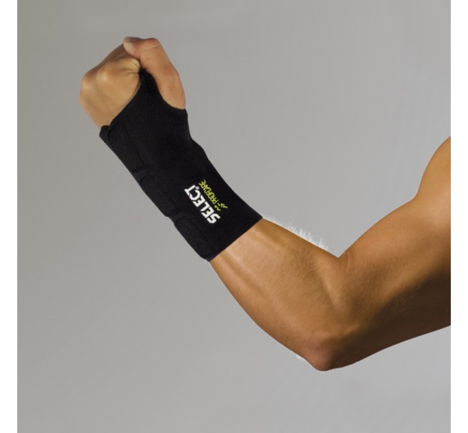 Напульсник SELECT 6701 Wrist support left (228) чорн/зел, XL/XXL