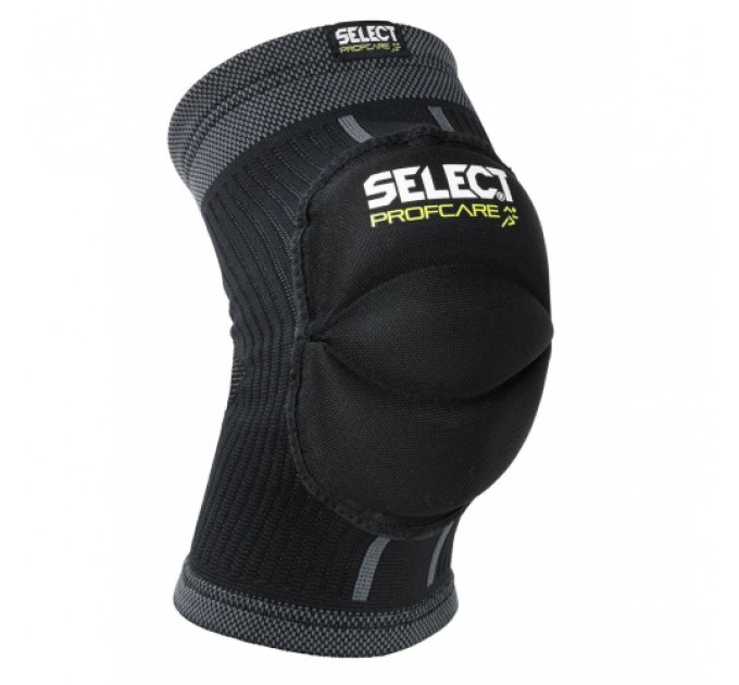 Наколінник SELECT Elastic Knee Support with Pad (423) т.сірий, S