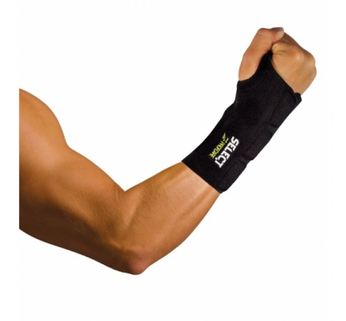 Напульсник SELECT 6701 Wrist support (228) чорн/зел