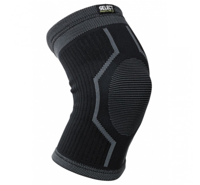 Наколінник SELECT Elastic Knee Support (009) чорн/сірий