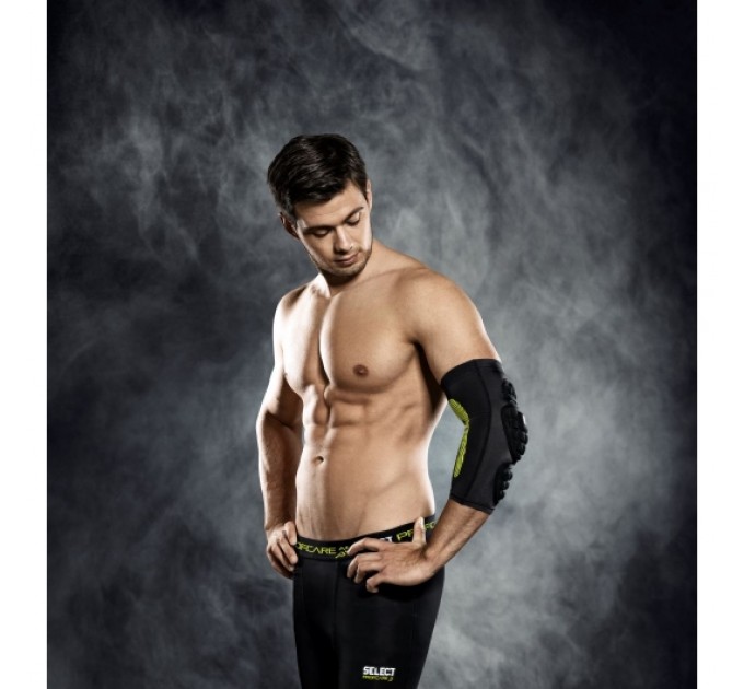 Налокітник компресійний SELECT 6650 Compression elbow support - handball (010) чорний