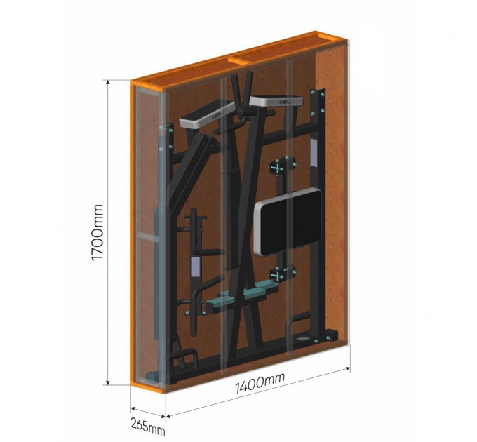 Комбинированный станок InterAtletika LC312