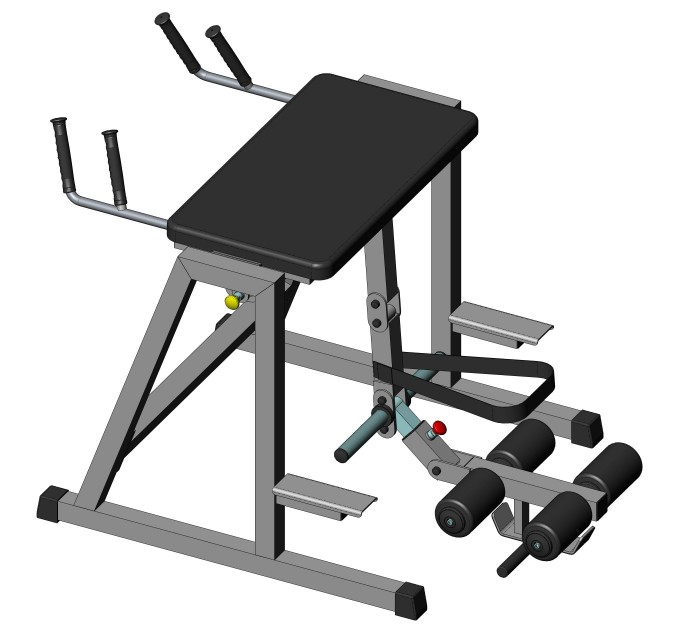 Гиперэкстензия обратная InterAtletikGym ST222