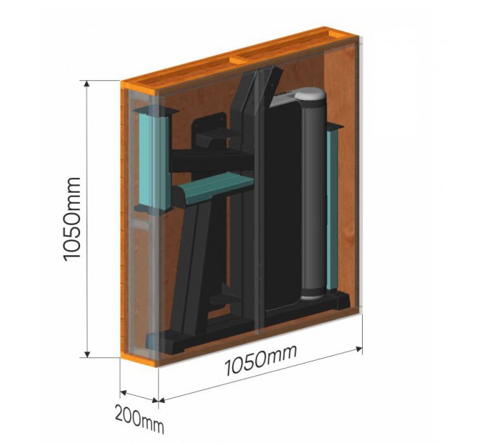 Скамья Скотта двухсторонняя InterAtletika LC303.1