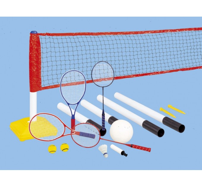 Outdoor-Play Набор 3 в 1 для бадминтона, воллейбола и тенниса JS-238A
