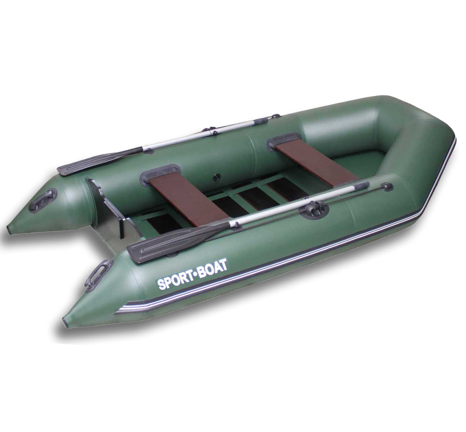 Надувная моторная лодка со сланевым дном Discovery DM340LS