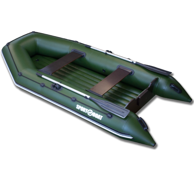 Надувная моторная лодка с надувным дном Neptun N340LD