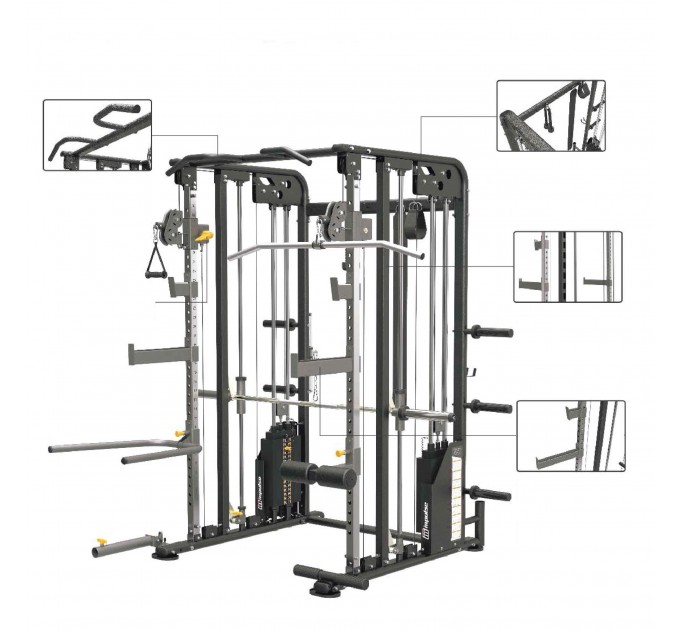 Многофункциональный тренажер с машиной Смита (свободные веса) Impulse Encore Multi-Functional Trainer