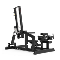 Машина для ягодичных мышц (отведение ноги назад) Impulse ECP625