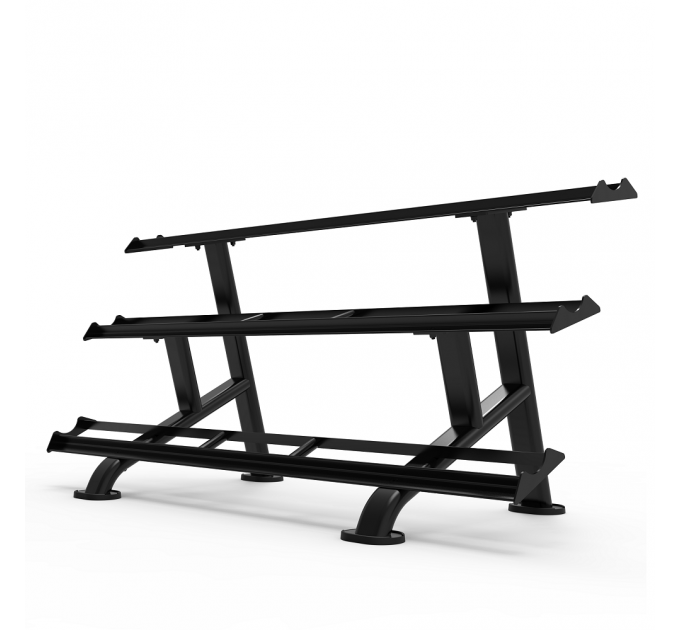 Горизонтальная стойка для гантелей на 15 пар Impulse Evolution