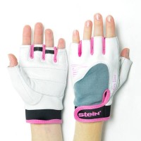 Перчатки Stein Cory (L) - бело-розовые