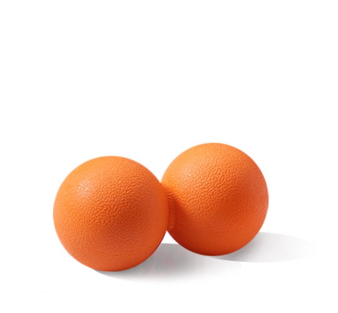Мяч массажный SPART двойной /оранжевый