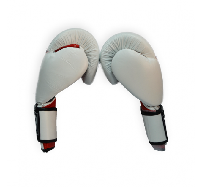 Перчатки боксерские THOR RING STAR 16oz /PU /бело-красно-черные