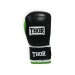 Перчатки боксерские THOR TYPHOON 16oz /Кожа /черно-зелено-белые