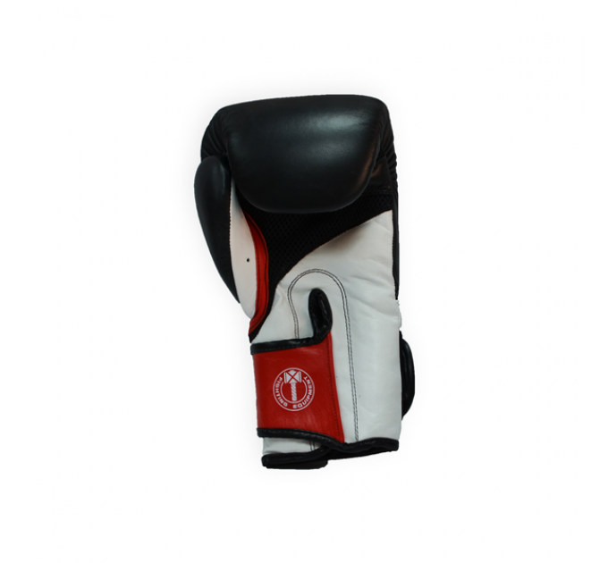 Перчатки боксерские THOR PRO KING 14oz /PU /черно-красно-белые