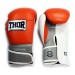 Перчатки боксерские THOR ULTIMATE 14oz /PU /оранжево-бело-серые