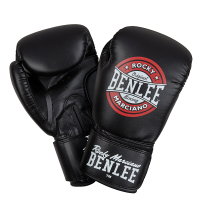 Перчатки боксерские Benlee PRESSURE 12oz /PU/черно-красно-белые