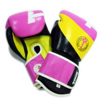 Перчатки боксерские THOR KING POWER 10oz /Кожа /розовые