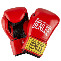 Перчатки боксерские Benlee FIGHTER 12oz /Кожа /красно-черные