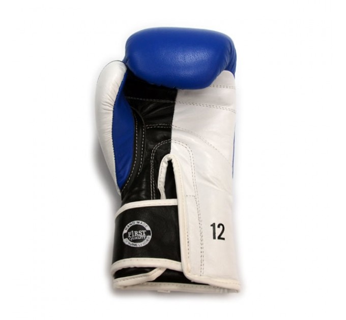 Перчатки боксерские THOR ULTIMATE 10oz /PU /сине-черно-белые
