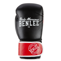 Перчатки боксерские Benlee CARLOS 12oz /PU/черно-красно-белые