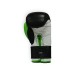 Перчатки боксерские THOR TYPHOON 10oz /PU /черно-зелено-белые
