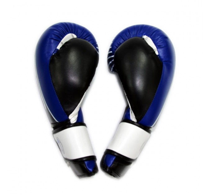 Перчатки боксерские THOR THUNDER 12oz /PU /синие