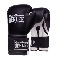 Перчатки боксерские Benlee MADISON DELUXE 14oz /PU/черно-белые