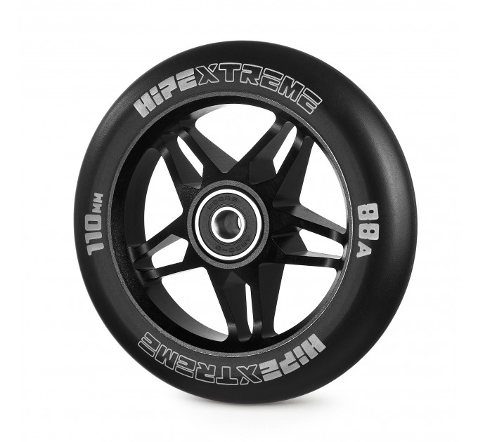 Колесо для трюкового самоката Hipe H3 110мм, Black/Black PU