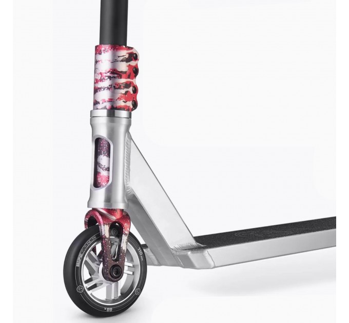 Самокат трюковый Hipe H5 Silver/red