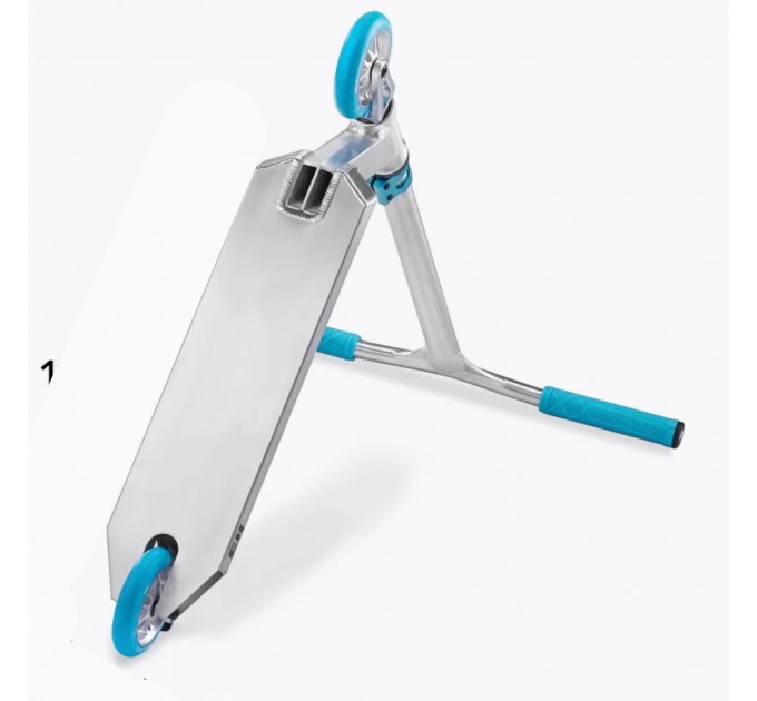 Самокат трюковый Hipe H3 Silver/Blue