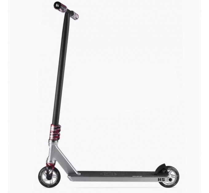 Самокат трюковый Hipe H5 Silver/red