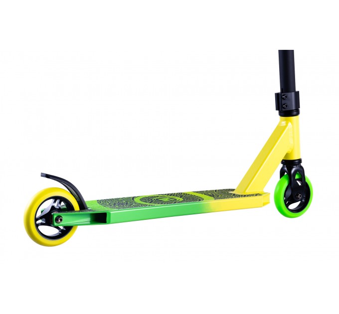 Самокат трюковый Hipe H1 Yellow/Green