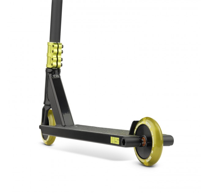 Самокат трюковый Hipe H5 Black/lime
